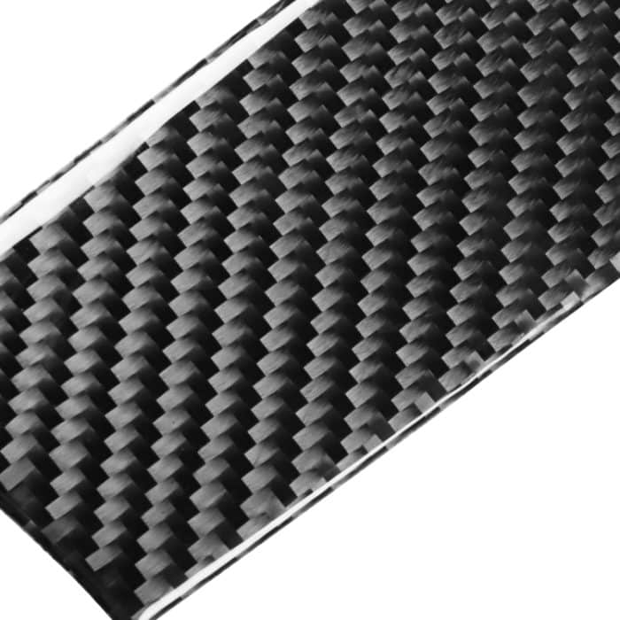 2 in 1 Auto Carbon Fiber Gear Panel + Zigarettenanzünder Dekorativer Aufkleber für Audi Q7 2008-2015, Links- und Rechtsantrieb Universal – Bild 3