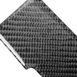 2 in 1 Auto Carbon Fiber Gear Panel + Zigarettenanzünder Dekorativer Aufkleber für Audi Q7 2008-2015, Links- und Rechtsantrieb Universal – Bild 4