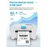 ZJ-8600 76x130 Einzelpapier-Frachtbrief-Express-Rechnungsetikettendrucker,, EU Plug, US Plug, UK Plug – Bild 7