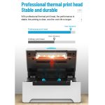 ZJ-8600 76x130 Einzelpapier-Frachtbrief-Express-Rechnungsetikettendrucker,, EU Plug, US Plug, UK Plug – Bild 10