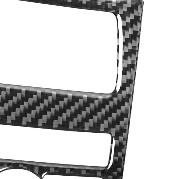 Auto Carbon Fiber Air Conditioning Adjustment Panel Dekorativer Aufkleber für Audi Q7 2008-2015, Links- und Rechtsantrieb Universal – Bild 3