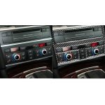 Auto Carbon Fiber Air Conditioning Adjustment Panel Dekorativer Aufkleber für Audi Q7 2008-2015, Links- und Rechtsantrieb Universal – Bild 7