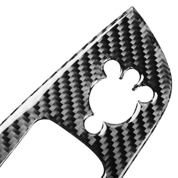 6 in 1 Auto Carbon Fiber Fenster Glasheber Panel dekorative Aufkleber für Audi Q7 2008-2015, Rechtslenker – Bild 2