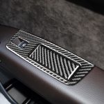 6 in 1 Auto Carbon Fiber Fenster Glasheber Panel dekorative Aufkleber für Audi Q7 2008-2015, Rechtslenker – Bild 6