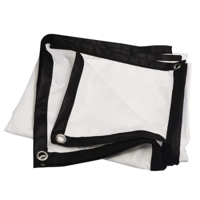 Einfacher, faltbarer Projektor-Folienvorhang aus hochdichtem Polyester, 60 inch (4:3) Projection Area: 120x90cm, 72 inch (16:9) Projection Area: 159x90cm, 72 inch (4:3) Projection Area: 146x110cm, 84 inch (16:9) Projection Area: 186x105cm... – Bild 2