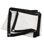 Einfach faltbarer Filmvorhang aus Polyester mit hoher Dichte, Größe: 16: 9 Projektionsfläche: 132 x 75 cm – Bild 2