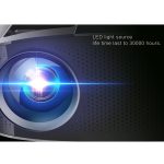 YG610 1280x768P Tragbarer LED-HD-Digitalprojektor für das Heimkino, unterstützt die Plug-in-Verbindung für Mobiltelefone – Bild 9