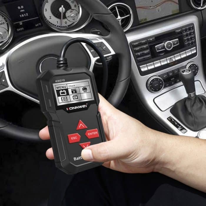 KONNWEI KW210 Autobatterietest Batteriekapazitätswiderstand Batteriedetektor – Bild 7