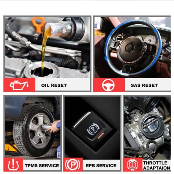 KONNWEI KW350 OBDII 12V Autodiagnose-Detektorscanner mit 2-Zoll-Schwarzweiß-Bildschirm V007 für Audi / Volkswagen – Bild 15