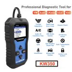 KONNWEI KW350 OBDII 12V Autodiagnose-Detektorscanner mit 2-Zoll-Schwarzweiß-Bildschirm V007 für Audi / Volkswagen – Bild 4