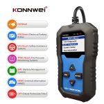 KONNWEI KW350 OBDII 12V Autodiagnose-Detektorscanner mit 2-Zoll-Schwarzweiß-Bildschirm V007 für Audi / Volkswagen – Bild 5
