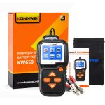 KONNWEI KW650 6V-12V Auto-Motorradbatterie-Rasenmäherdetektor mit 2,4-Zoll-Farbdisplay und Wellenformdiagramm – Bild 11