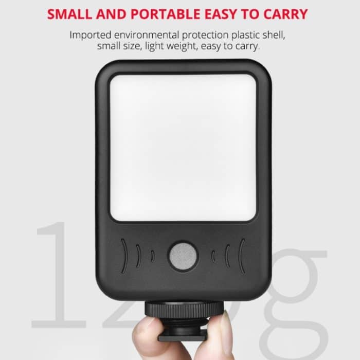 YELANGU LED02 Live-Übertragung Micro Film Reporter Interview Aufnahme Mikrofon Licht – Bild 11