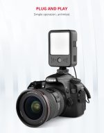 YELANGU LED02 Live-Übertragung Micro Film Reporter Interview Aufnahme Mikrofon Licht – Bild 18