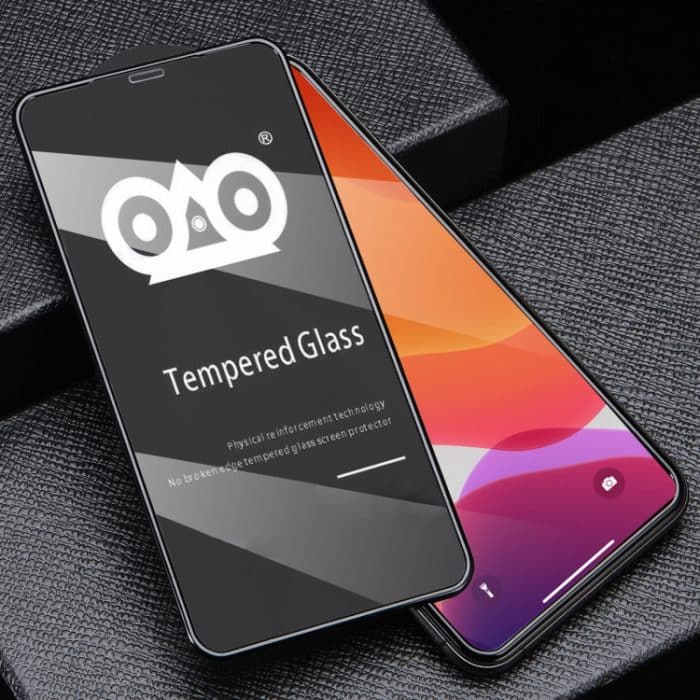 Stoßfeste, bruchsichere Kanten-Airbag-Hartglasfolie, For iPhone X / XS (1 PC), For iPhone XR (1 PC), For iPhone XS Max (1 PC), For iPhone 12 mini (1 PC), For iPhone 12 / 12 Pro (1 PC), For iPhone 12 Pro Max (1 PC), For iPhone 11 (1 PC)... – Bild 4