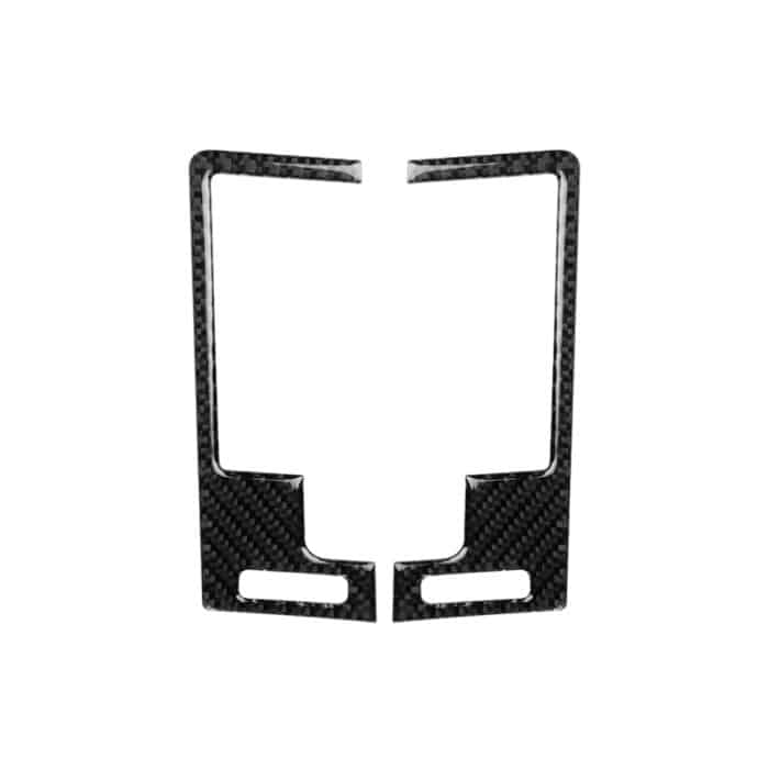 Auto Carbon Fiber Center Belüftung Auspuff dekorative Aufkleber für Nissan 350z 2006-2009 – Bild 1