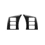 Auto Carbon Lenkrad Knopfrahmen dekorative Aufkleber für Nissan 350z 2006-2009