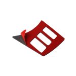 Auto Carbon Lenkrad Knopfrahmen dekorative Aufkleber für Nissan 350z 2006-2009 – Bild 4