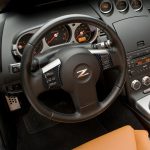 Auto Carbon Lenkrad Knopfrahmen dekorative Aufkleber für Nissan 350z 2006-2009 – Bild 5