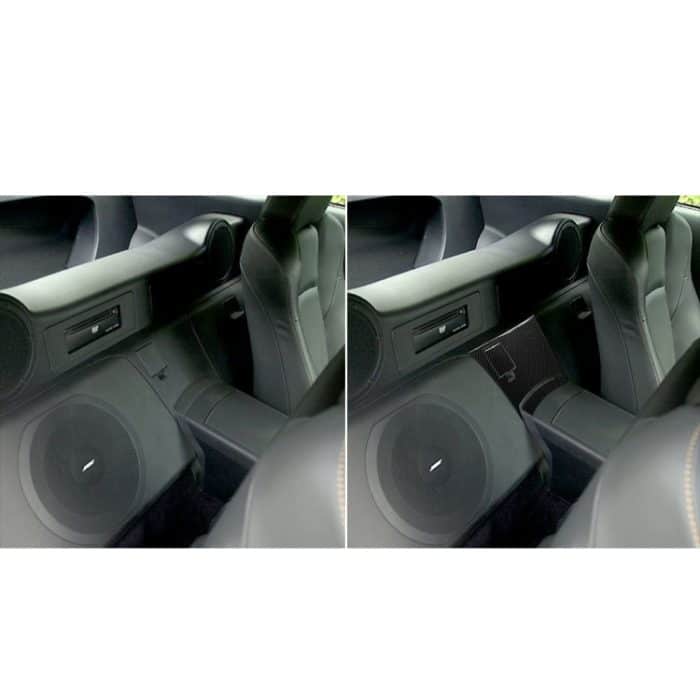 Auto Carbon Fiber Center Console Rückseite dekorative Aufkleber für Nissan 350z 2006-2009 – Bild 6