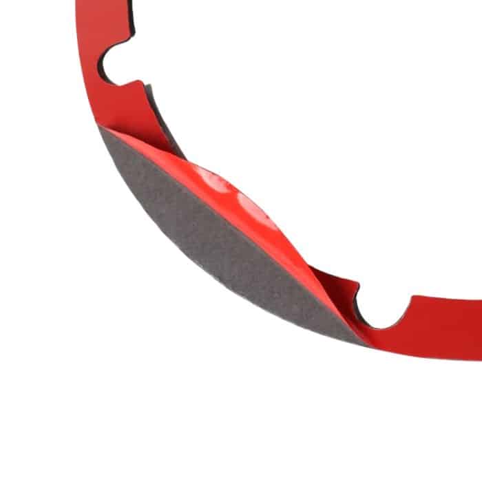 Auto Carbon Fiber Hinterhorn Ring Dekorativer Aufkleber für Nissan 350z 2006-2009 – Bild 4