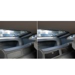 Auto Carbon Fiber hinten Aufbewahrungsbox dekorative Aufkleber für Nissan 350z 2006-2009 – Bild 6