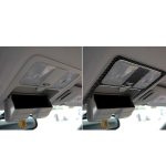 Auto Carbon Faser Hardtop Leselampe dekorative Aufkleber für Nissan 350z 2006-2009 – Bild 6