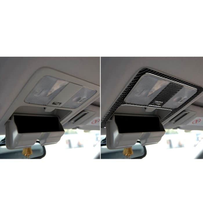 Auto Carbon Faser Hardtop Leselampe dekorative Aufkleber für Nissan 350z 2006-2009 – Bild 6