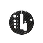 Auto Carbon Fiber Gear Automatikgetriebe Panel dekorative Aufkleber für Nissan 350z 2006-2009, Linksantrieb