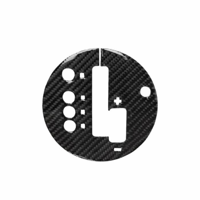 Auto Carbon Fiber Gear Automatikgetriebe Panel dekorative Aufkleber für Nissan 350z 2006-2009, Linksantrieb – Bild 1