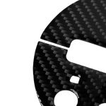 Auto Carbon Fiber Gear Automatikgetriebe Panel dekorative Aufkleber für Nissan 350z 2006-2009, Linksantrieb – Bild 2