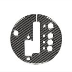 Auto Carbon Fiber Gear Automatikgetriebe Panel dekorative Aufkleber für Nissan 350z 2006-2009, Rechtsantrieb