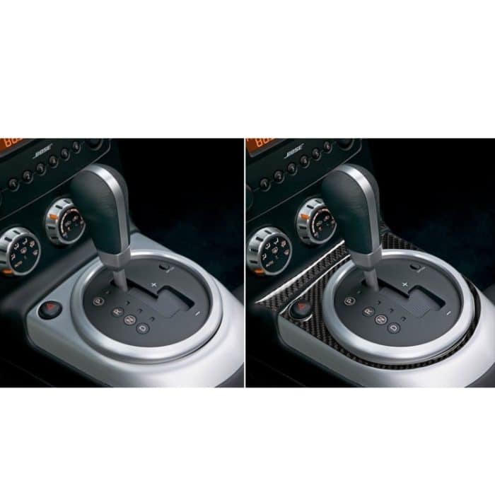 Auto Carbon Fiber Gears Panel dekorative Aufkleber für Nissan 350z 2006-2009, Linksantrieb – Bild 7