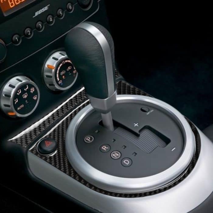 Auto Carbon Fiber Gears Panel dekorative Aufkleber für Nissan 350z 2006-2009, Rechtsantrieb – Bild 6