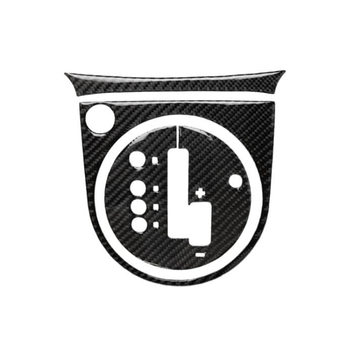 Auto Kohlefaser mit Automatikgetriebe Getriebe dekorative Aufkleber für Nissan 350z 2006-2009, Linksantrieb – Bild 1