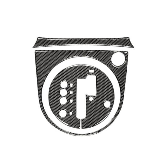 EDA009934.jpg Auto Kohlefaser mit Automatikgetriebe Getriebe dekorative Aufkleber für Nissan 350z 2006-2009, Rechtsantrieb – Bild 1