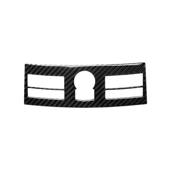 Car Carbon Fiber Navigationssystem Control Dekorativer Aufkleber für Nissan 350z 2006-2009 – Bild 1