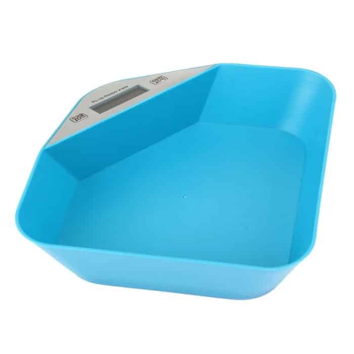 5000 g x 1 g schalenförmige LED-Küchenwaage – Bild 4