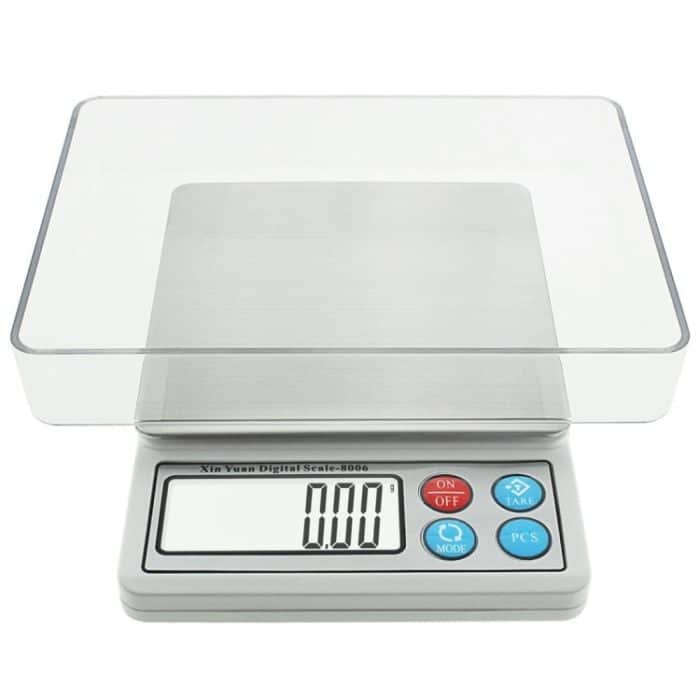 XY-8006 600 g x 0,01 g 2,2 Zoll LCD Professional Portable Digital Gold Jewellery Scale – Bild 2