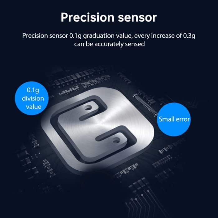 MH-555 6kg x 0,1g Hochgenauigkeit digitaler elektronischer tragbarer küchenskala-Balance-Gerät mit 2,2-Zoll-LCD-Bildschirm – Bild 7
