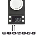MH-8028 100g x 0,001G Hohe Genauigkeit digitaler elektronischer tragbarer Schmuck-Diamant-Edelstein-Karat-Laborgewichts-Balance-Gerät mit 1,6-Zoll-LCD-Bildschirm – Bild 3