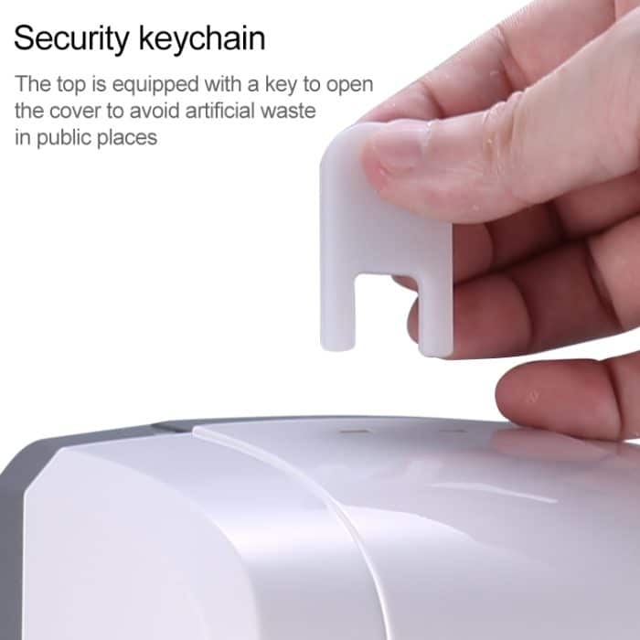 N2001 1000 ml an der Wand montierter Seifenspender mit Tropfinduktion und Sicherheitsverriegelung – Bild 9