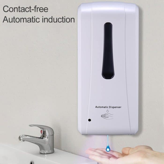 N2001 1000 ml an der Wand montierter Seifenspender mit Tropfinduktion und Sicherheitsverriegelung – Bild 10