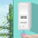 1000ml Wandmontierter berührungsloser automatischer Infrarotsensor Alkohol Flüssigspray Desinfektions-Sterilisationsspender