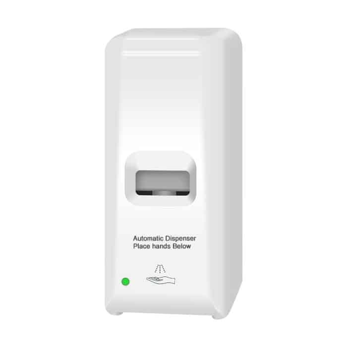 1000ml Wandmontierter berührungsloser automatischer Infrarotsensor Alkohol Flüssigspray Desinfektions-Sterilisationsspender – Bild 2