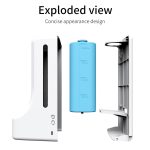 K9 Freisprecheinrichtung, berührungsloser Körper, lichtempfindlicher Abstandssensor, Thermometer + 1000 ml automatischer, berührungsloser Flüssigseifenspender, K9 – Bild 3