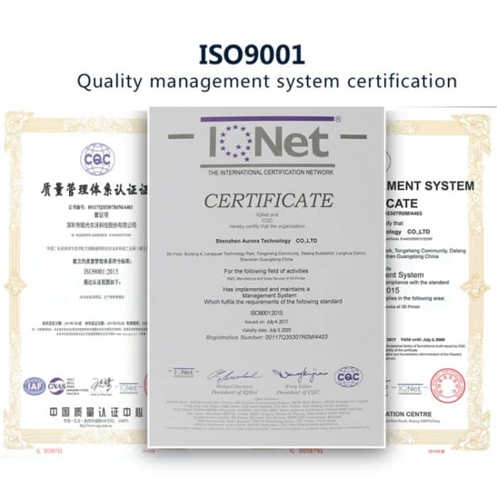 JGAURORA A5S Desktop Hochpräziser Metallplattenrahmen Dreidimensionaler physischer 3D-Drucker – Bild 13