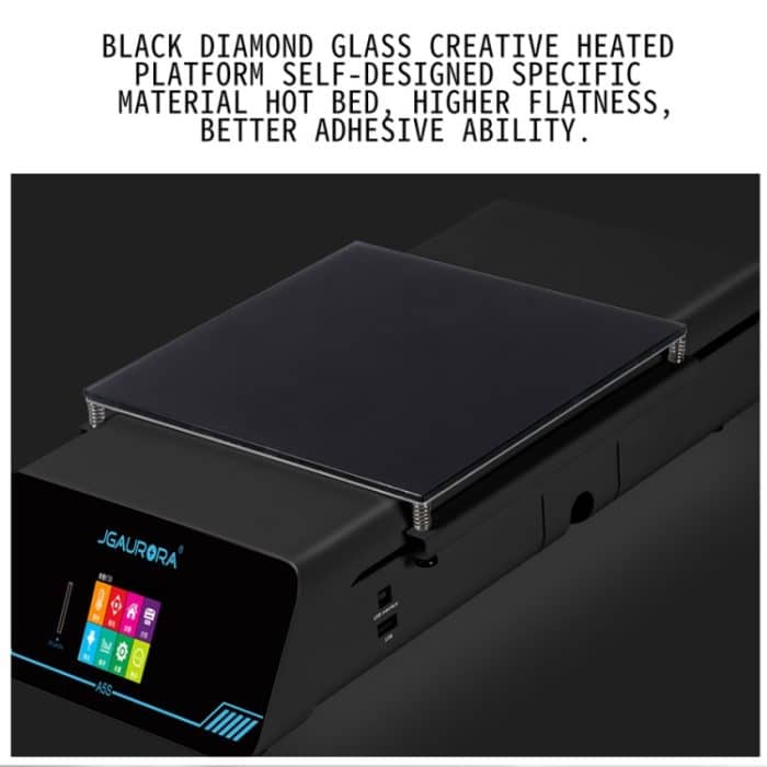 JGAURORA A5S Desktop Hochpräziser Metallplattenrahmen Dreidimensionaler physischer 3D-Drucker – Bild 10