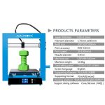 JGAURORA A1 Desktop Hochpräziser Metallplattenrahmen Dreidimensionaler physikalischer 3D-Drucker – Bild 12