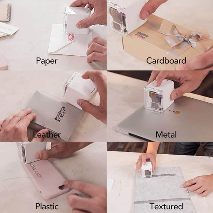 MBrush01 1200 DPI Mini tragbarer bunter Drucker – Bild 14